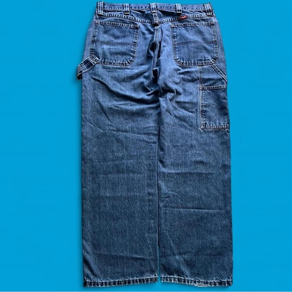 Wrangler Y2K Relaxed Baggy Carpenter Jeans Men’s 36x32 skater workwear - Picture 1 of 6